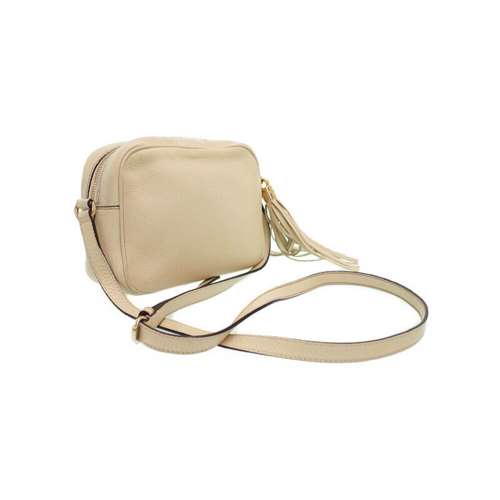 Gucci Shoulder Disco Leather Bag Fringe SOHO